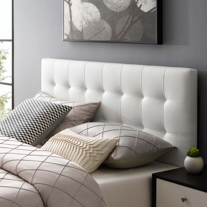 Modway Lily Upholstered Fabric Headboard & Reviews Wayfair